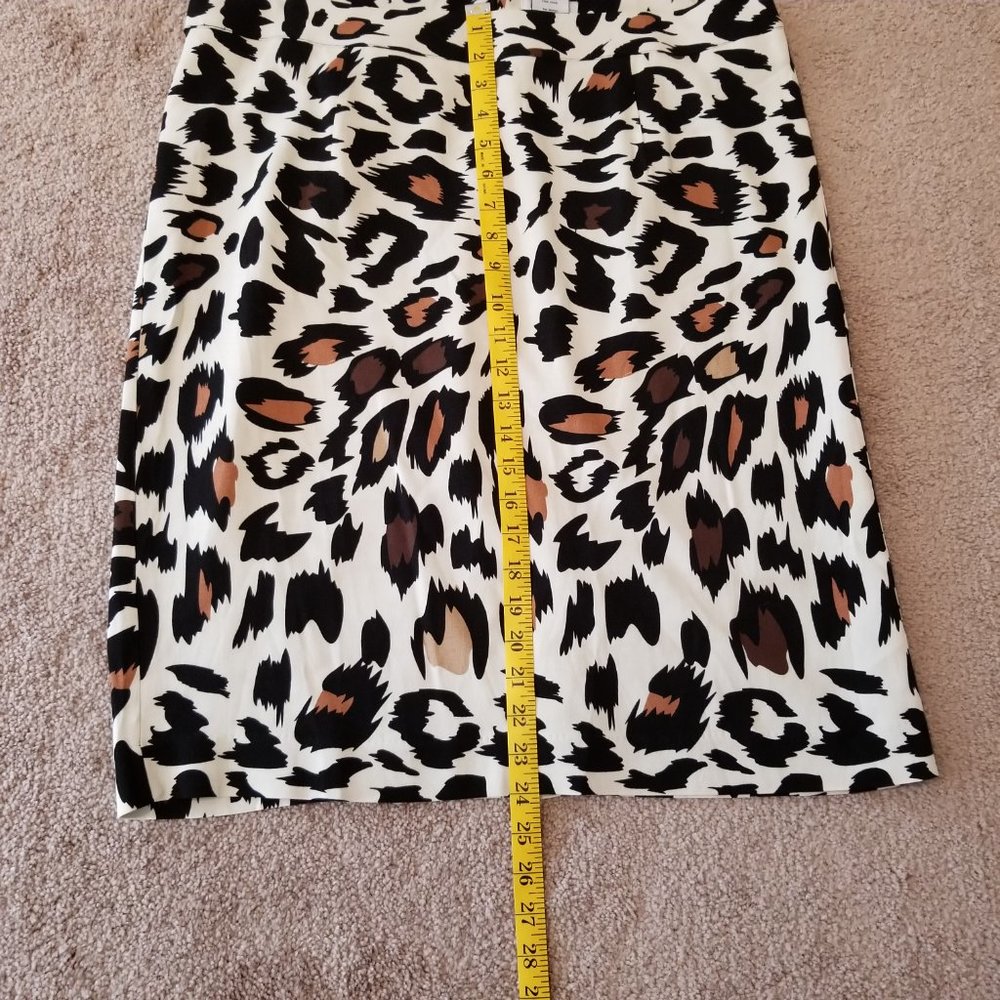 Monroe & Main Leopard Skirt, Size 14, NWT - Picture 8 of 11